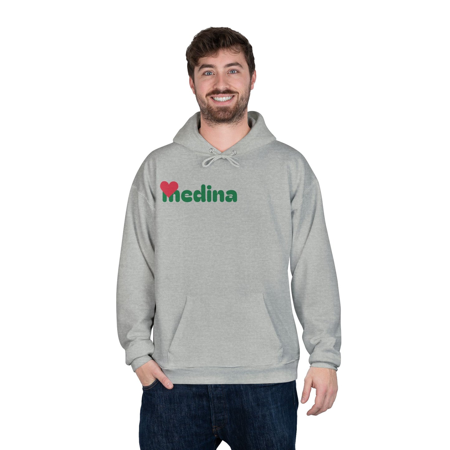 Love Medina Eco-Friendly Hoodie - Unisex Pullover Sweatshirt