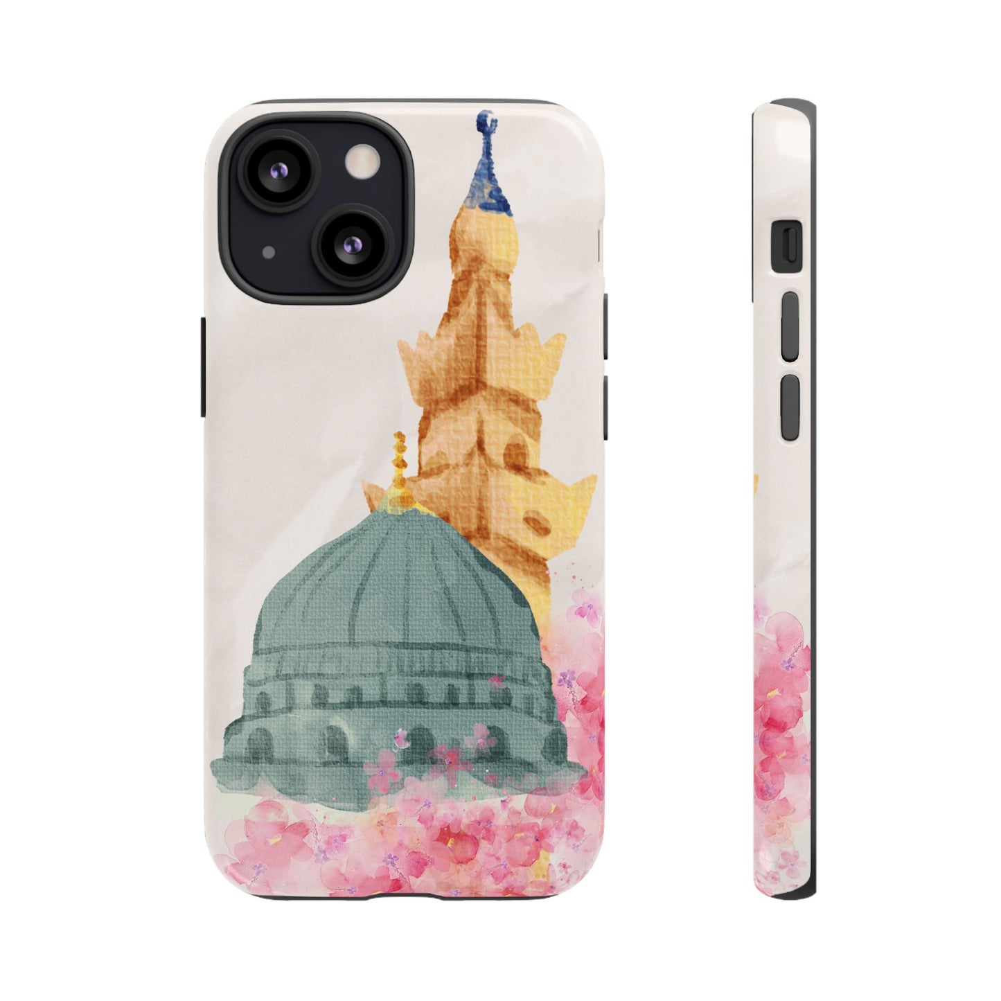 Watercolor Mosque Phone Case - Tough Cases for Creative Souls