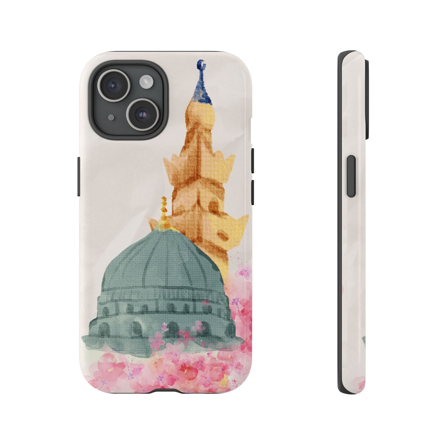 Watercolor Mosque Phone Case - Tough Cases for Creative Souls
