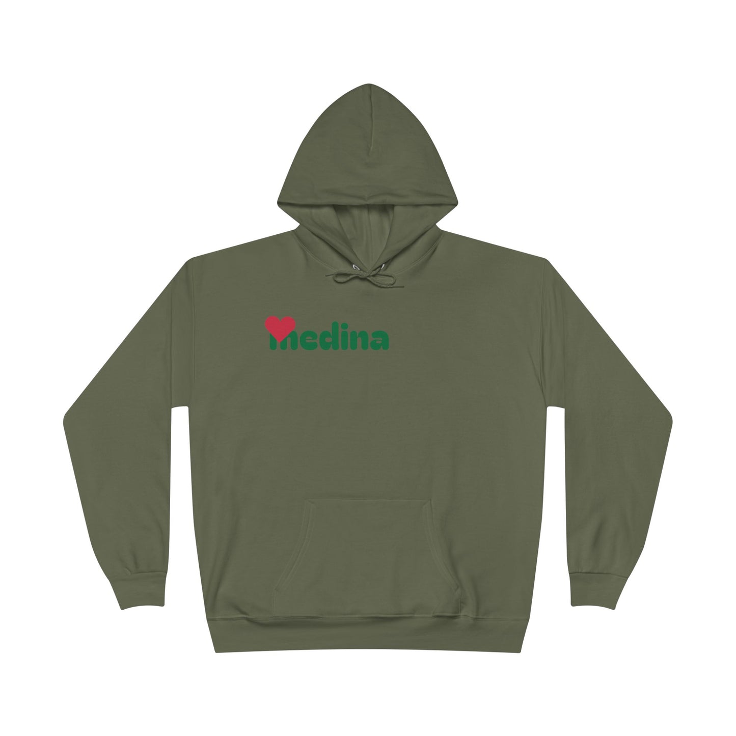 Love Medina Eco-Friendly Hoodie - Unisex Pullover Sweatshirt