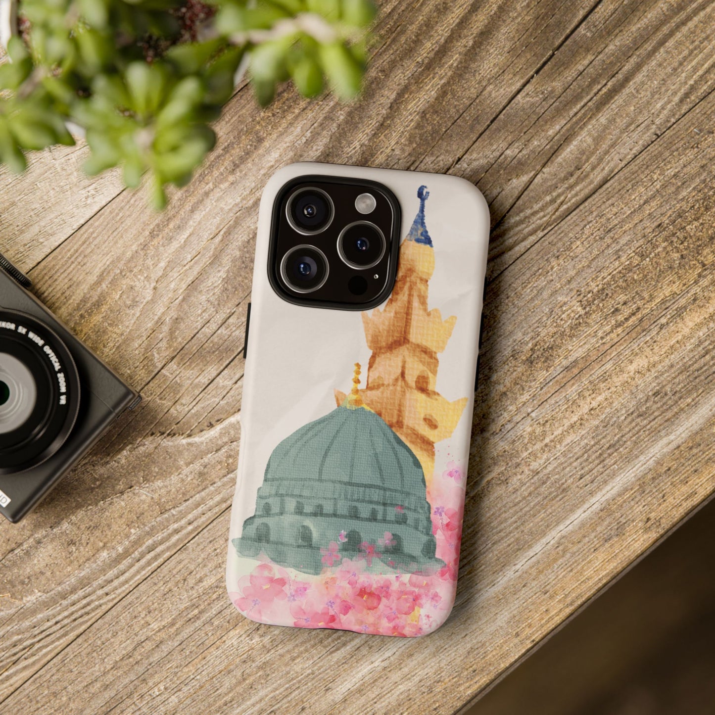 Watercolor Mosque Phone Case - Tough Cases for Creative Souls