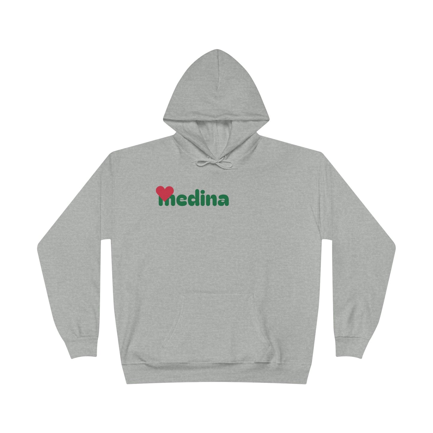 Love Medina Eco-Friendly Hoodie - Unisex Pullover Sweatshirt