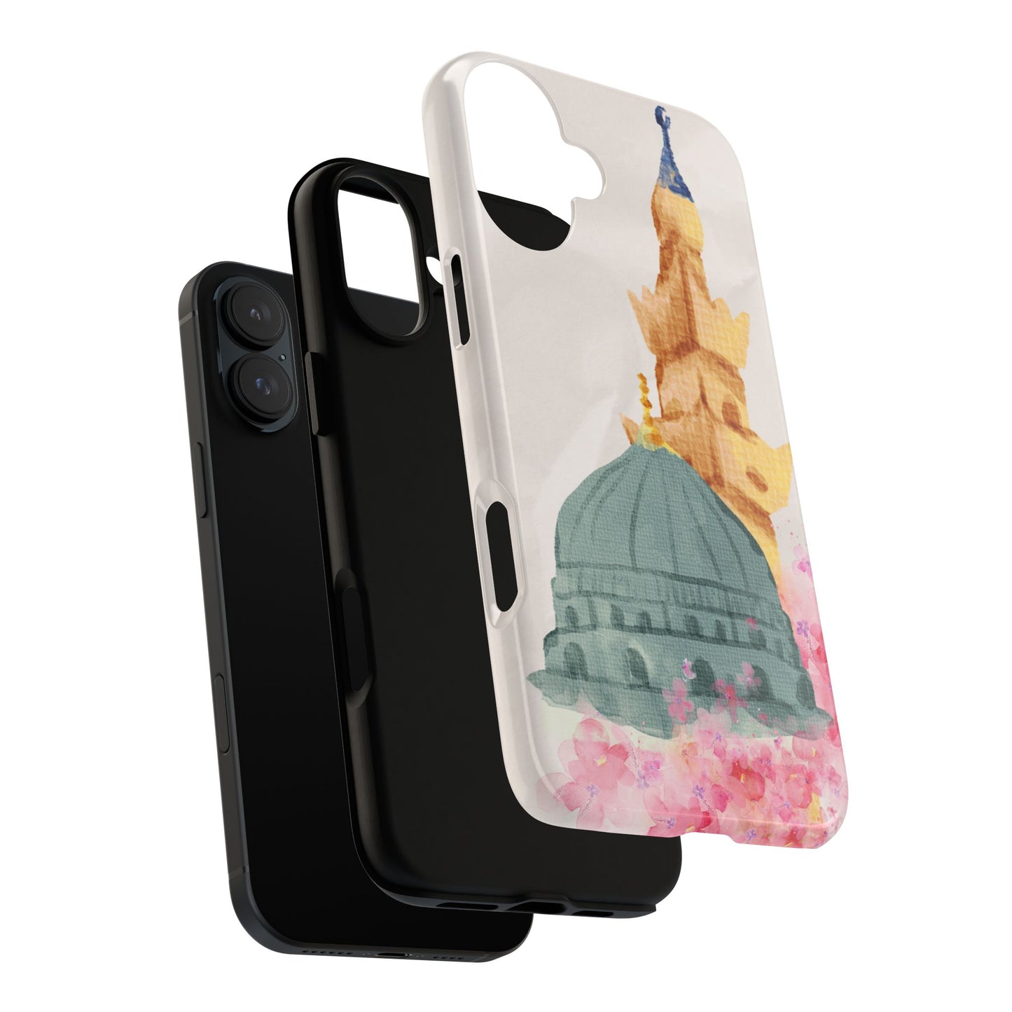 Watercolor Mosque Phone Case - Tough Cases for Creative Souls