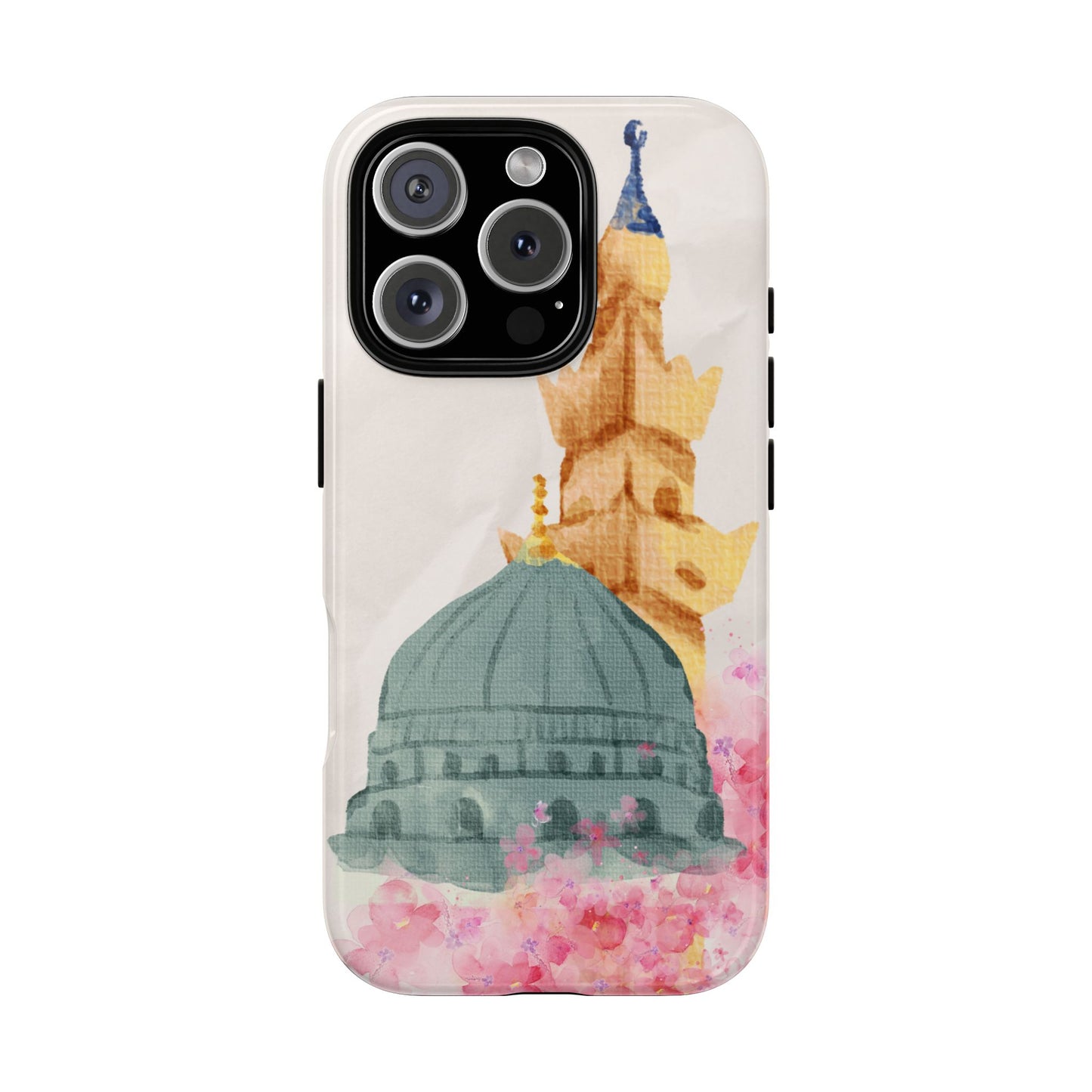 Watercolor Mosque Phone Case - Tough Cases for Creative Souls