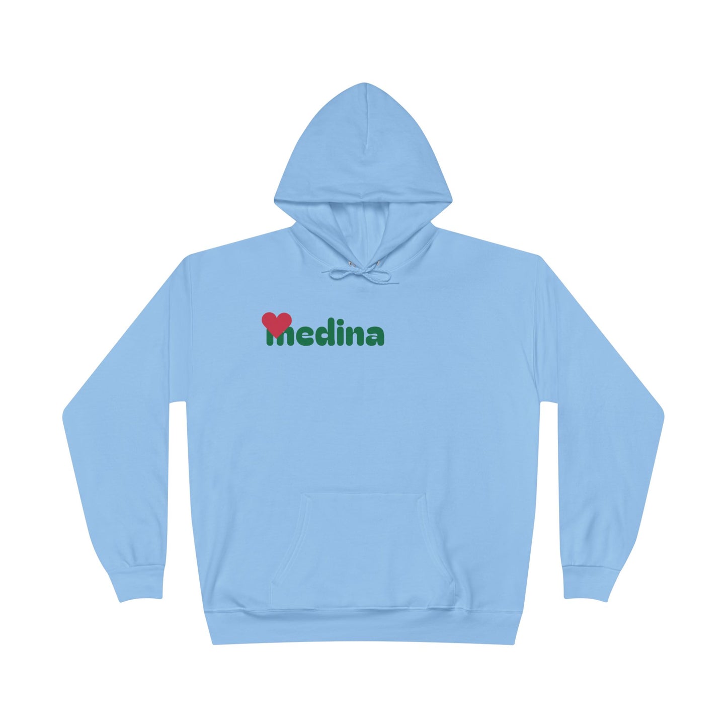 Love Medina Eco-Friendly Hoodie - Unisex Pullover Sweatshirt