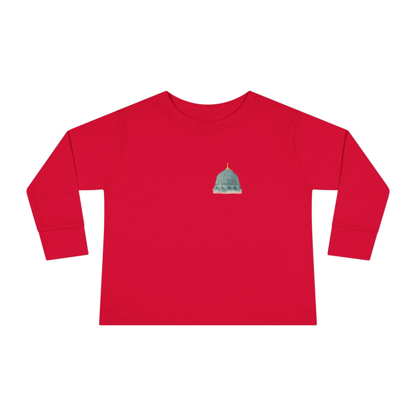 Madina Dome Toddler Long Sleeve Tee with Dome Design
