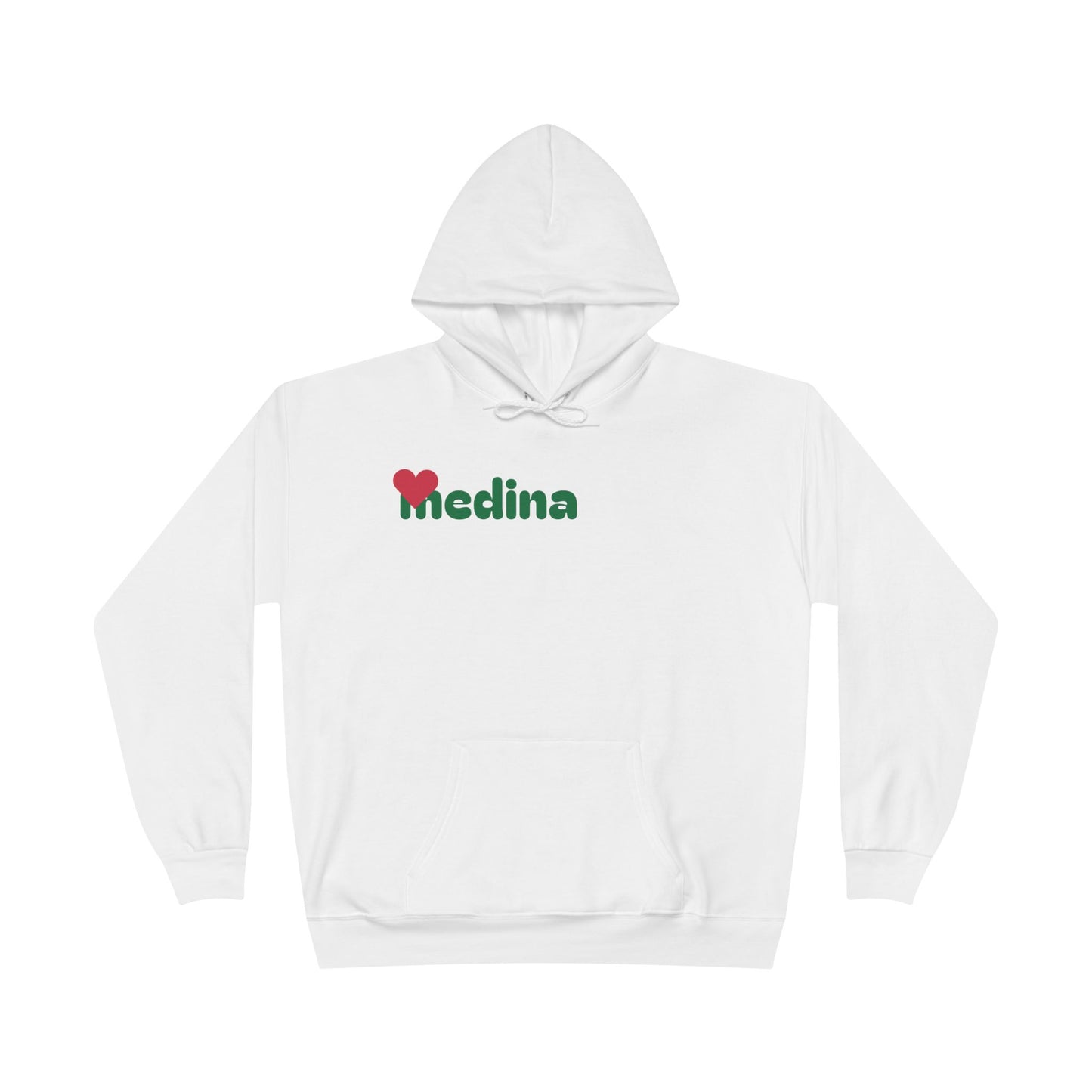 Love Medina Eco-Friendly Hoodie - Unisex Pullover Sweatshirt