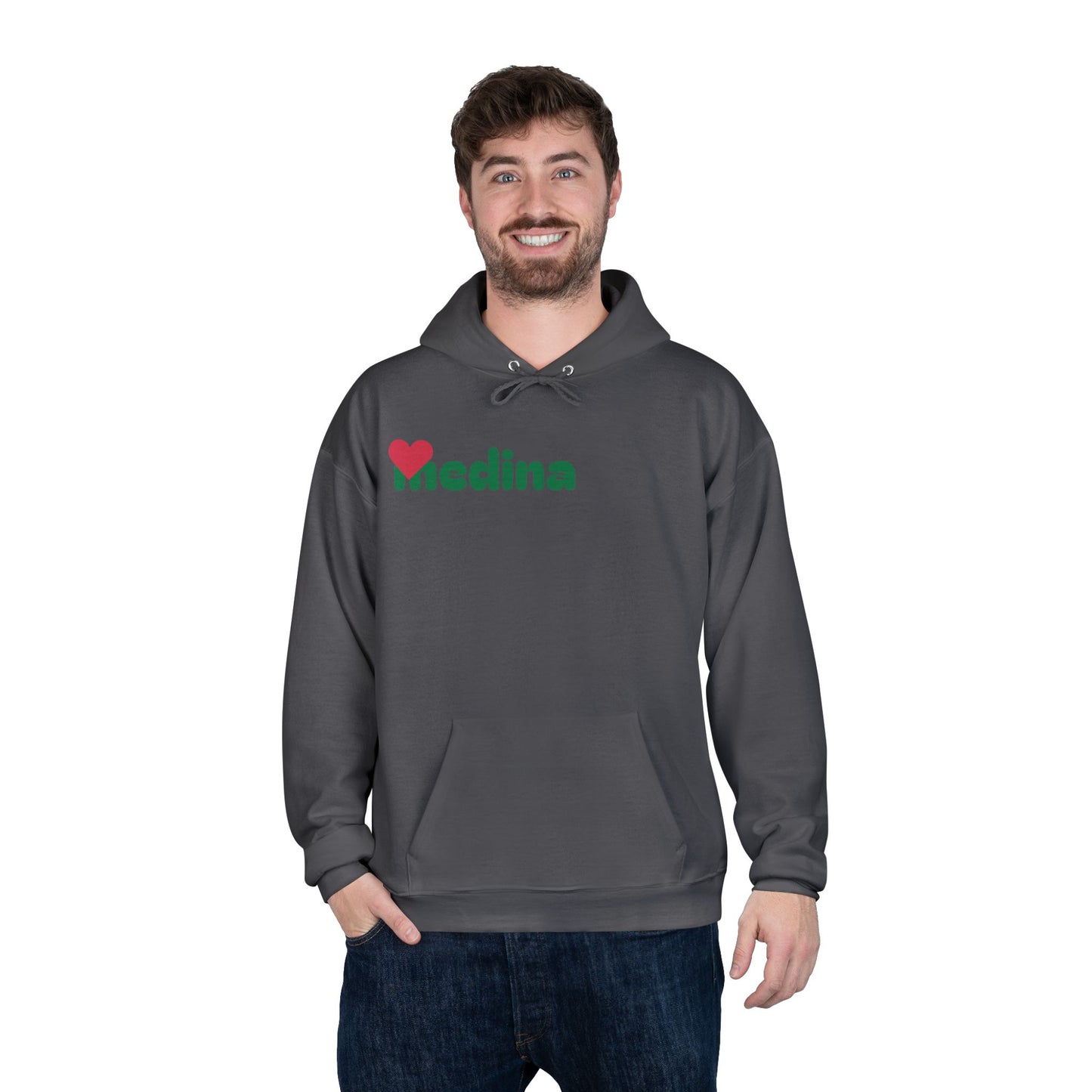 Love Medina Eco-Friendly Hoodie - Unisex Pullover Sweatshirt