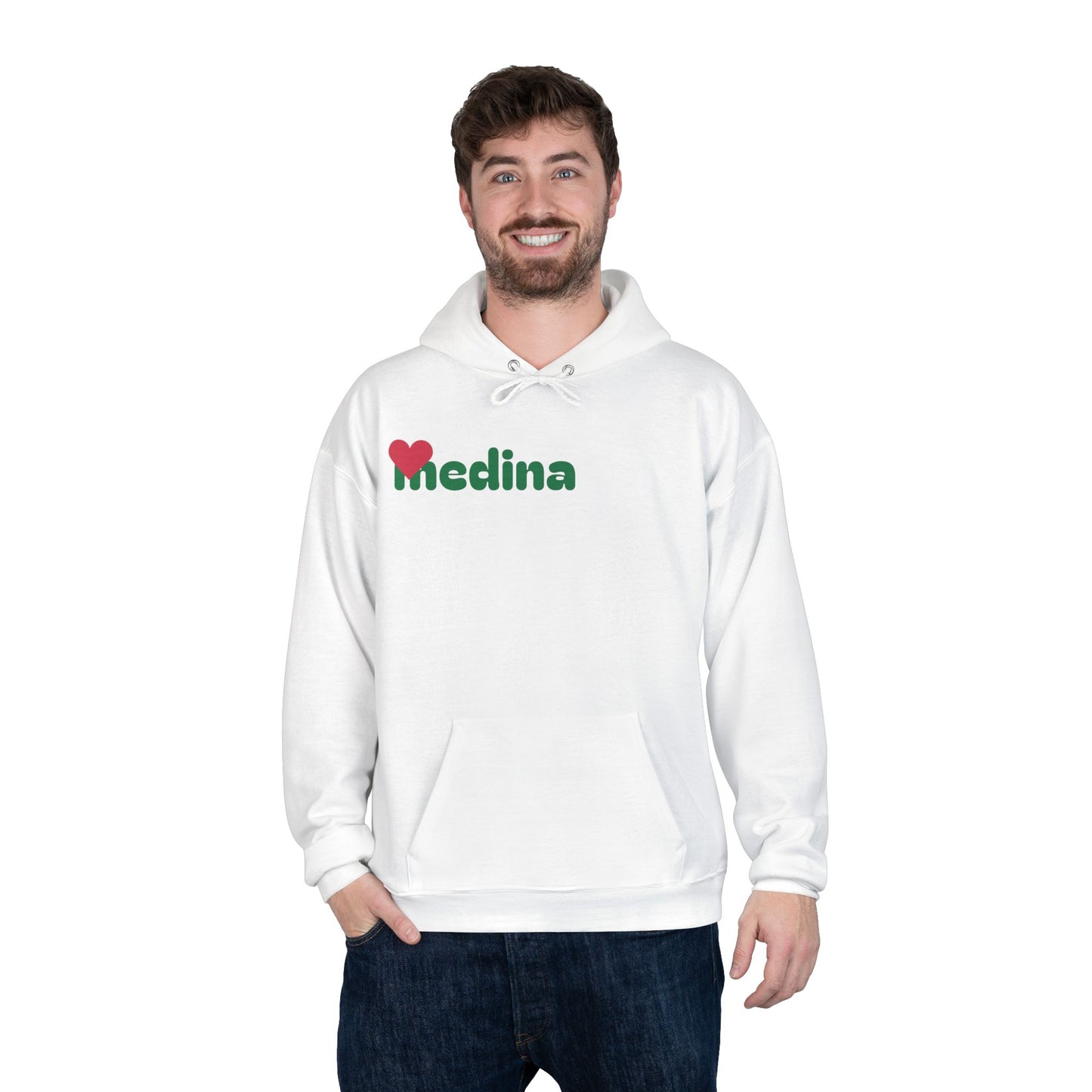 Love Medina Eco-Friendly Hoodie - Unisex Pullover Sweatshirt