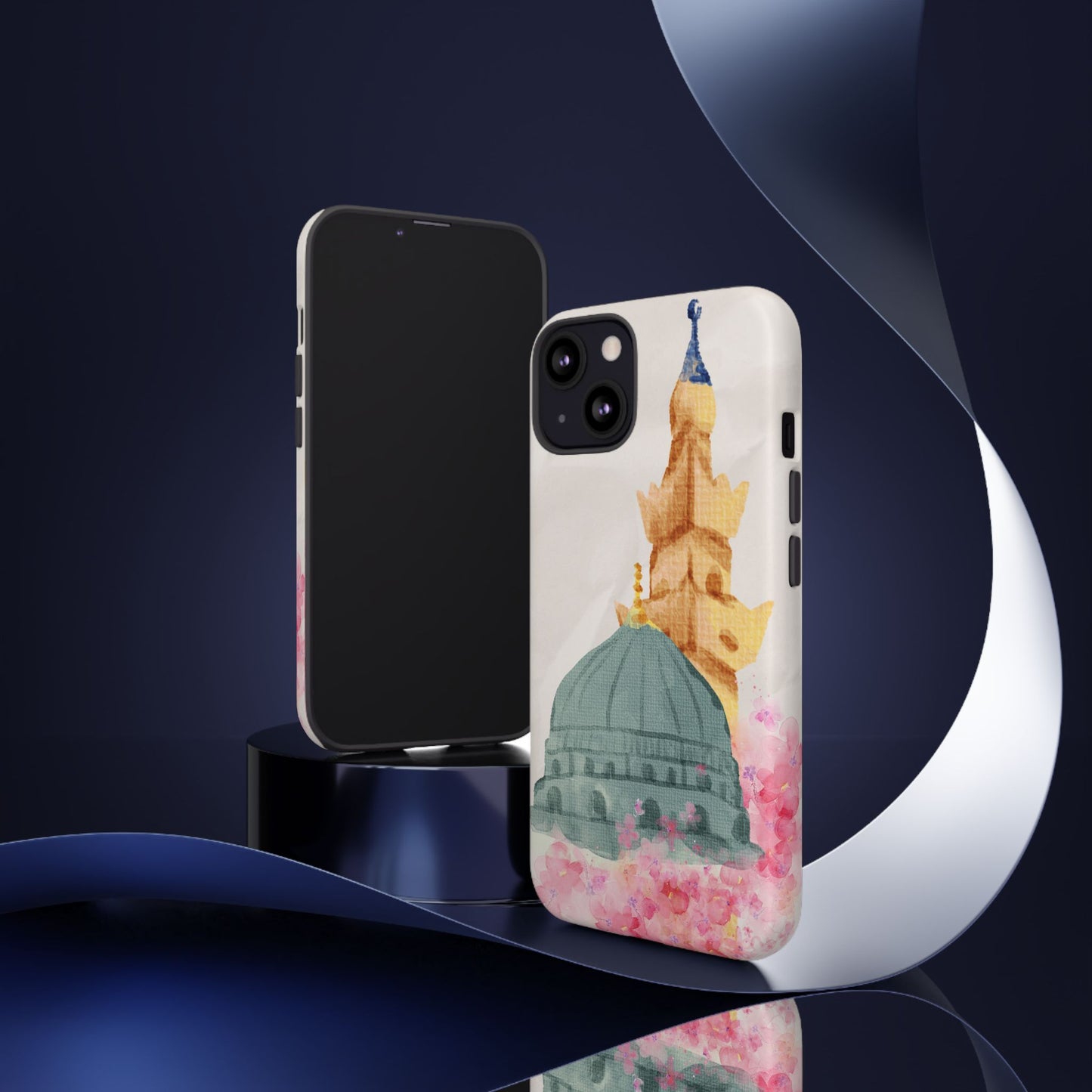 Watercolor Mosque Phone Case - Tough Cases for Creative Souls