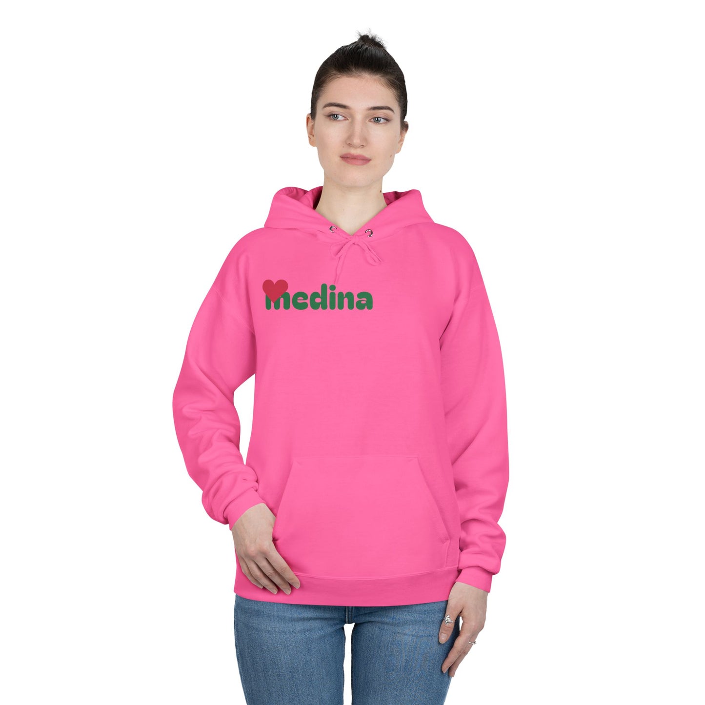Love Medina Eco-Friendly Hoodie - Unisex Pullover Sweatshirt