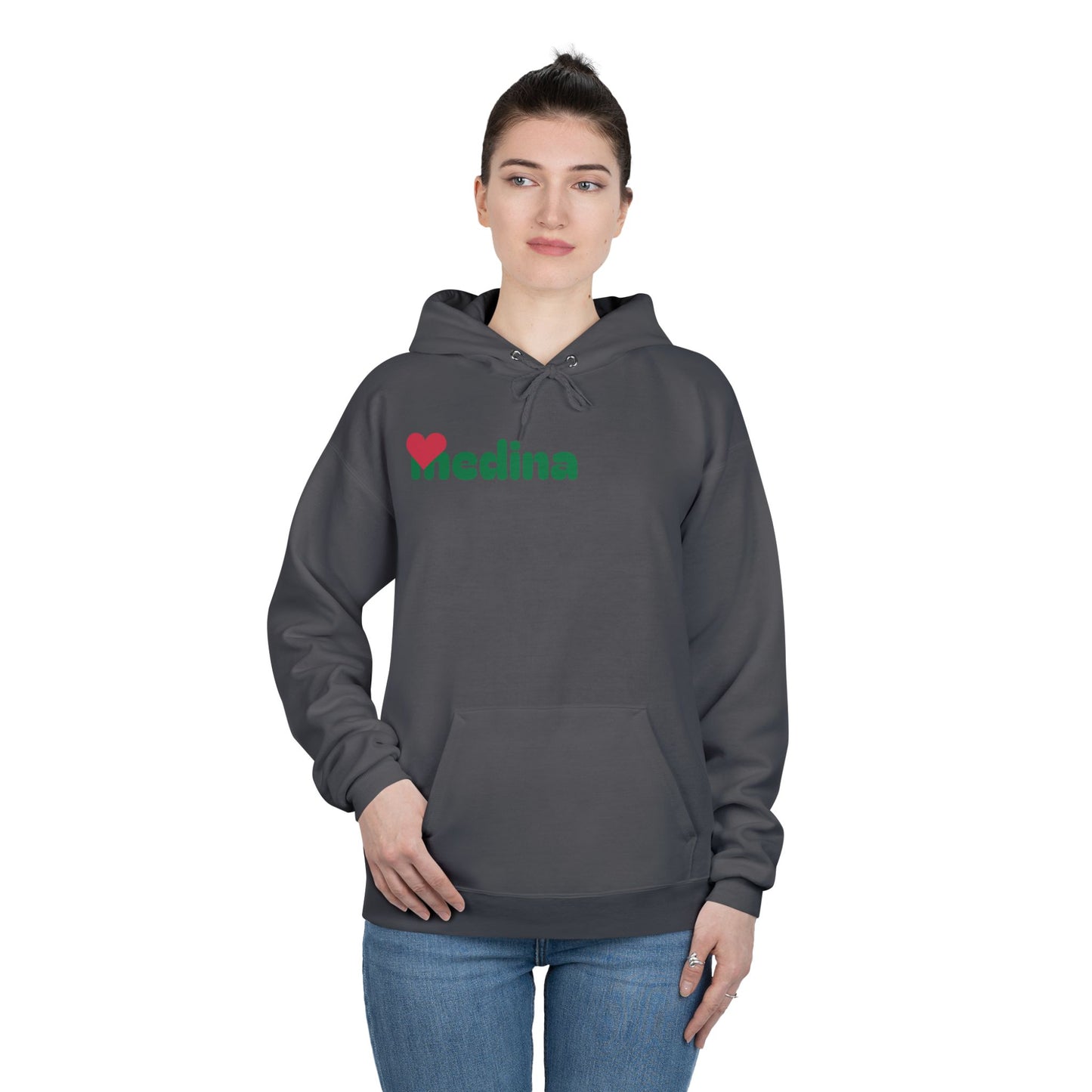 Love Medina Eco-Friendly Hoodie - Unisex Pullover Sweatshirt