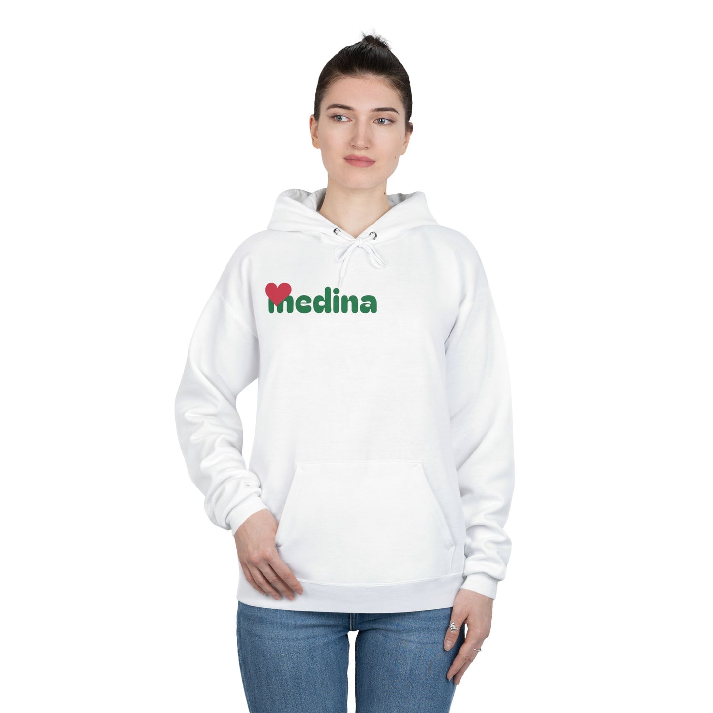 Love Medina Eco-Friendly Hoodie - Unisex Pullover Sweatshirt