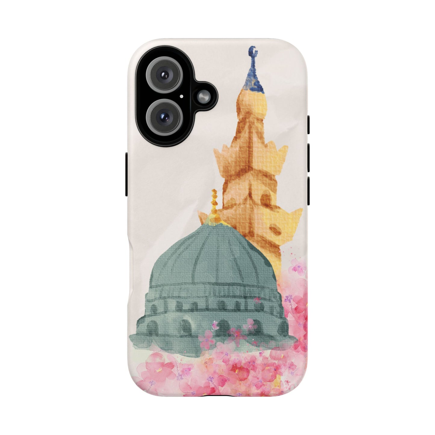 Watercolor Mosque Phone Case - Tough Cases for Creative Souls