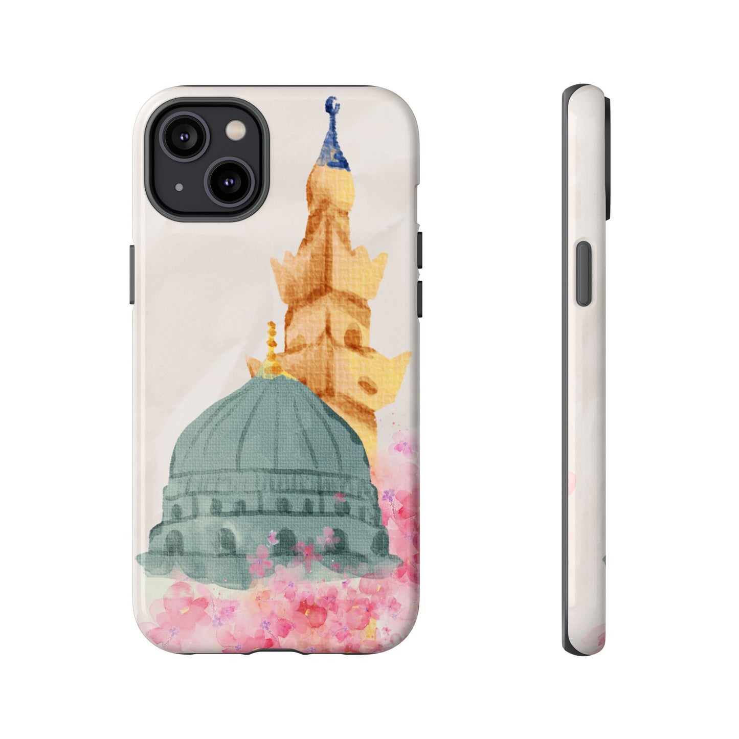 Watercolor Mosque Phone Case - Tough Cases for Creative Souls
