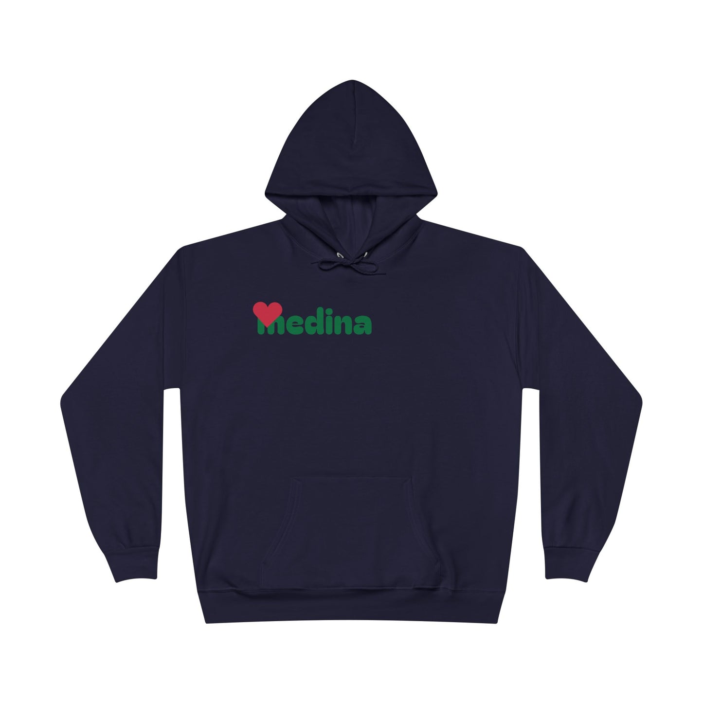 Love Medina Eco-Friendly Hoodie - Unisex Pullover Sweatshirt