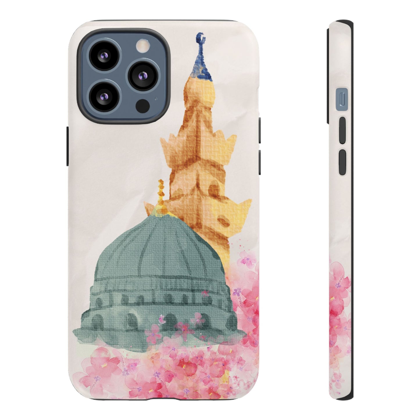 Watercolor Mosque Phone Case - Tough Cases for Creative Souls