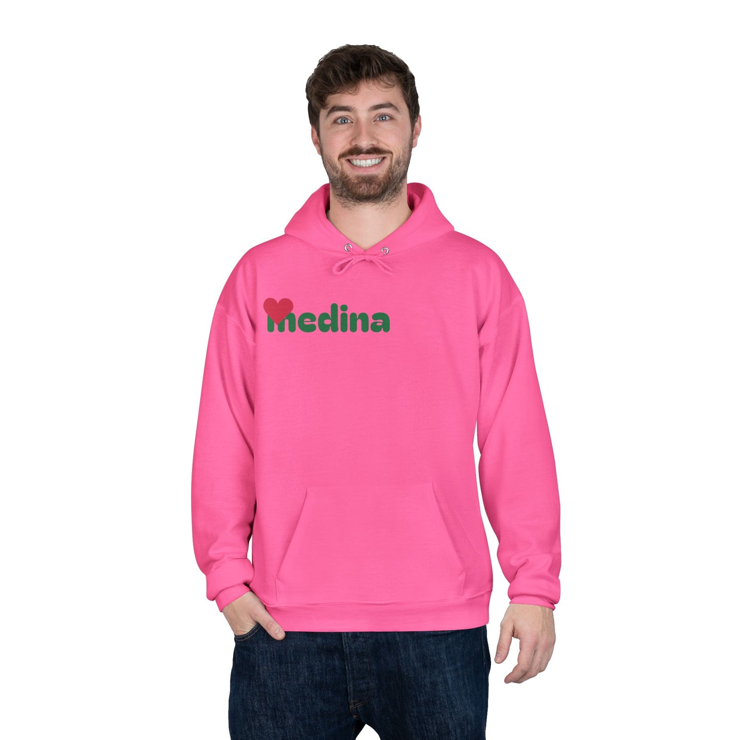 Love Medina Eco-Friendly Hoodie - Unisex Pullover Sweatshirt