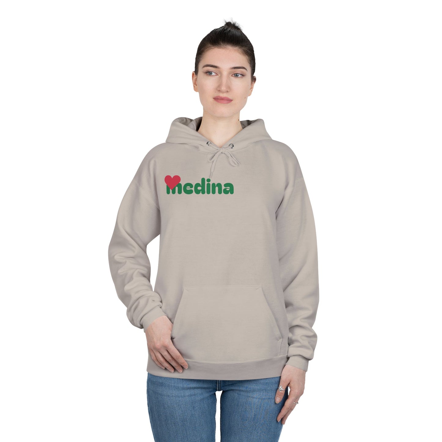Love Medina Eco-Friendly Hoodie - Unisex Pullover Sweatshirt