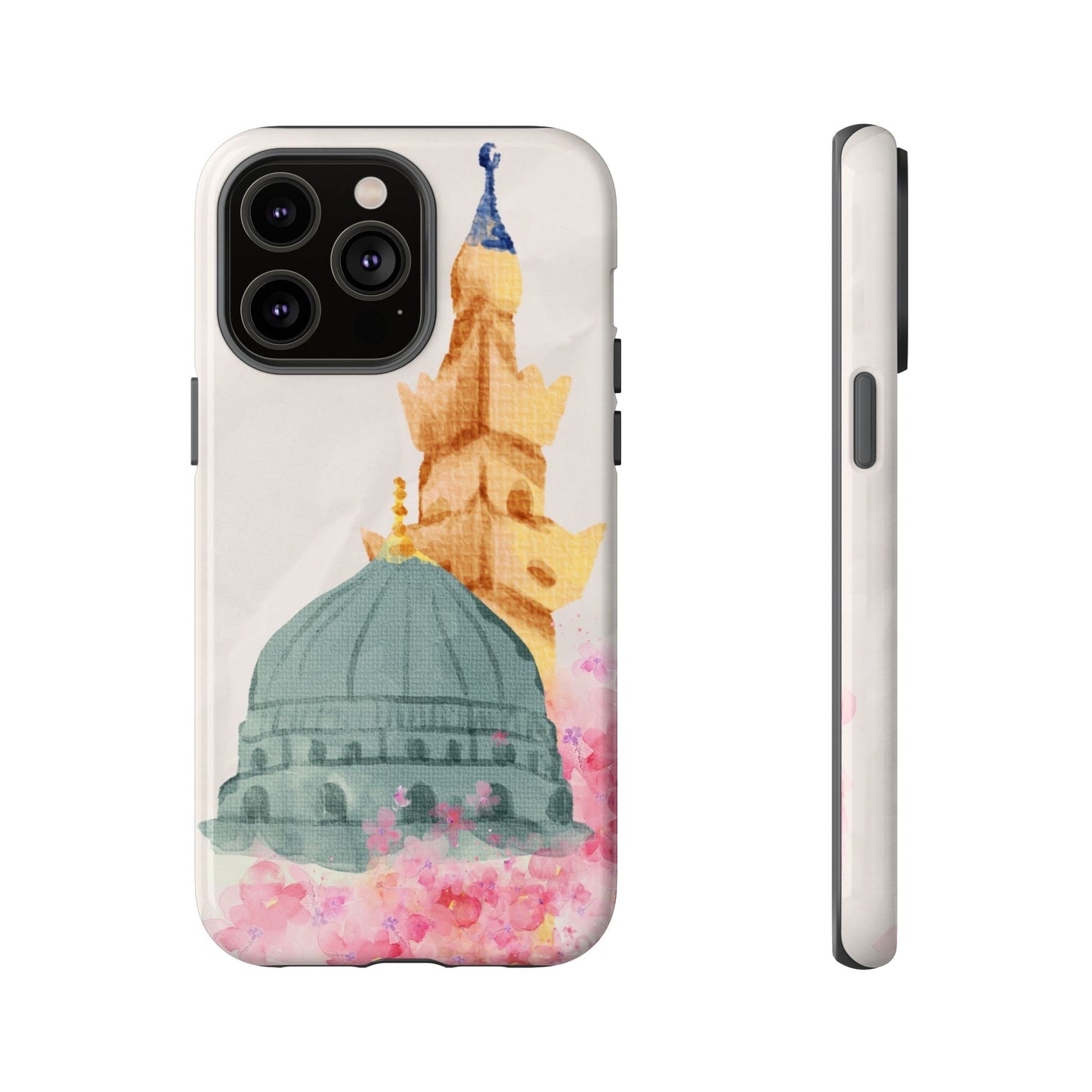 Watercolor Mosque Phone Case - Tough Cases for Creative Souls