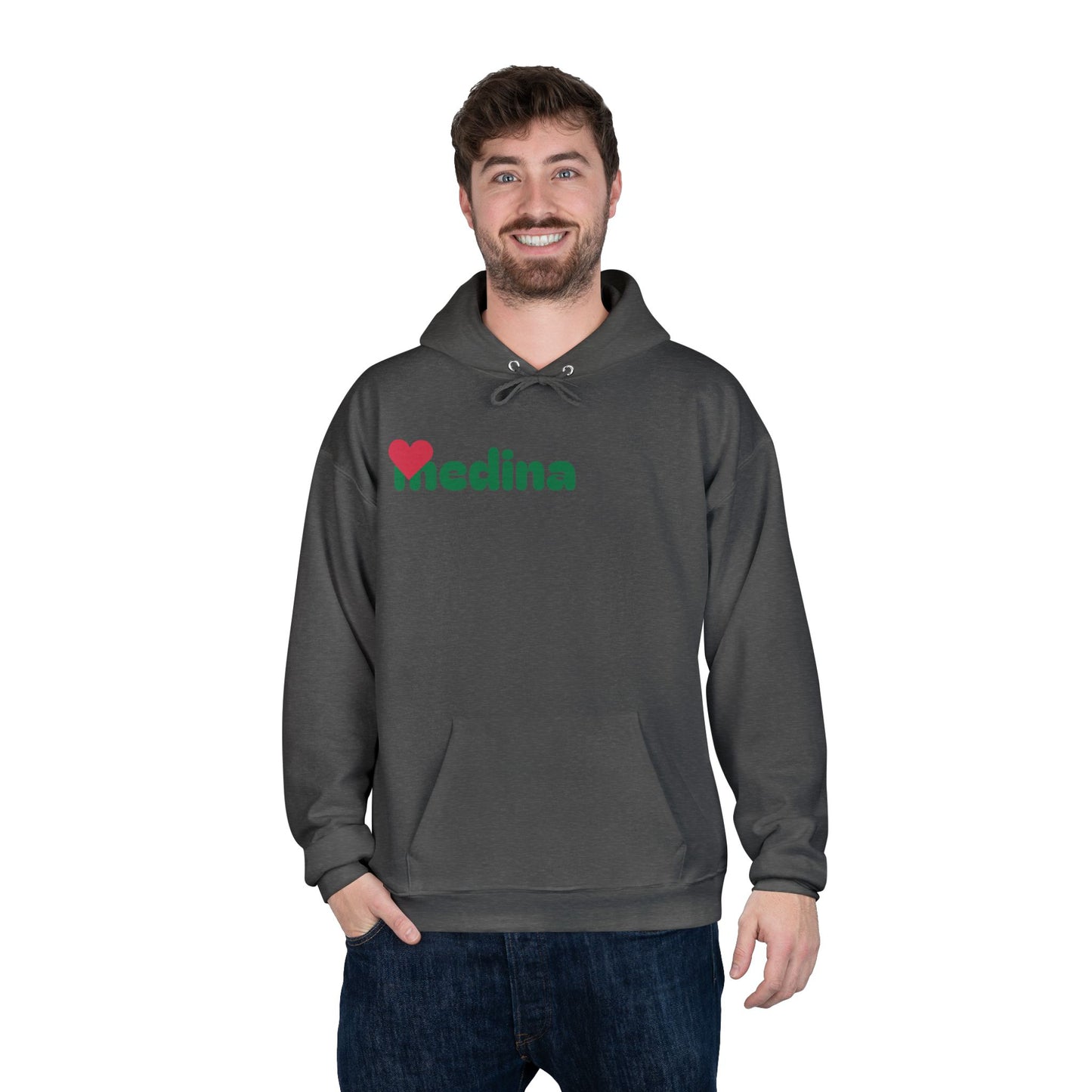 Love Medina Eco-Friendly Hoodie - Unisex Pullover Sweatshirt