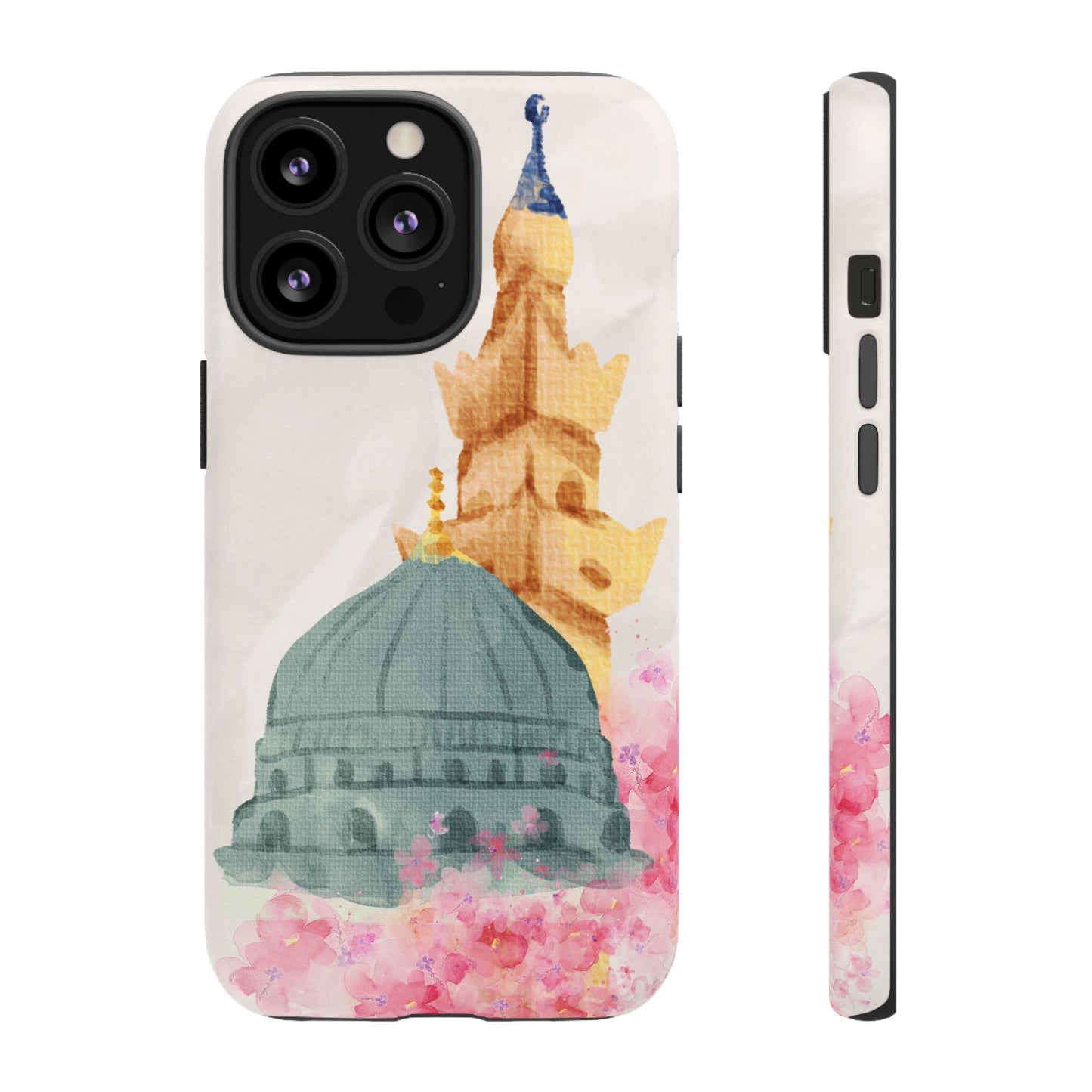 Watercolor Mosque Phone Case - Tough Cases for Creative Souls