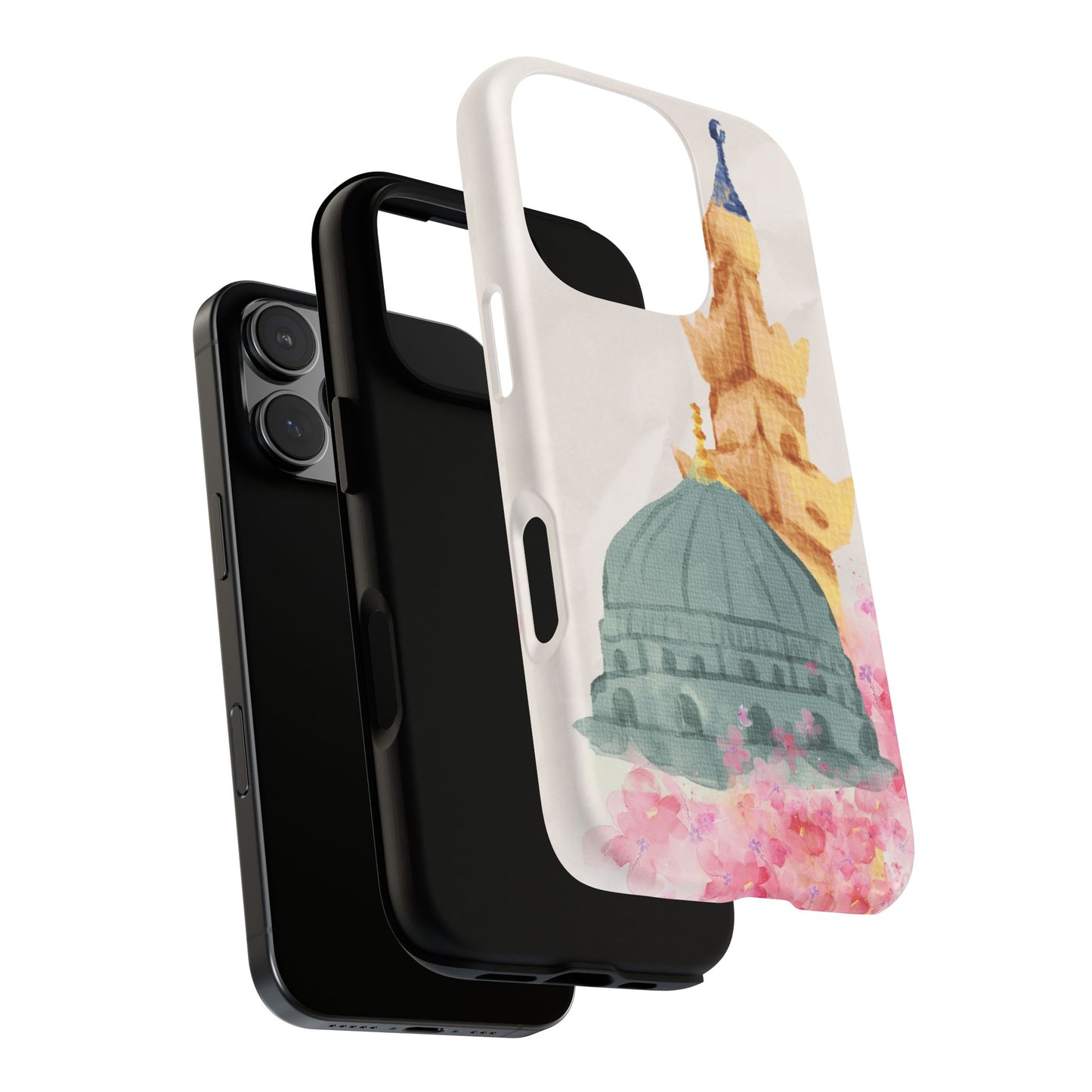 Watercolor Mosque Phone Case - Tough Cases for Creative Souls
