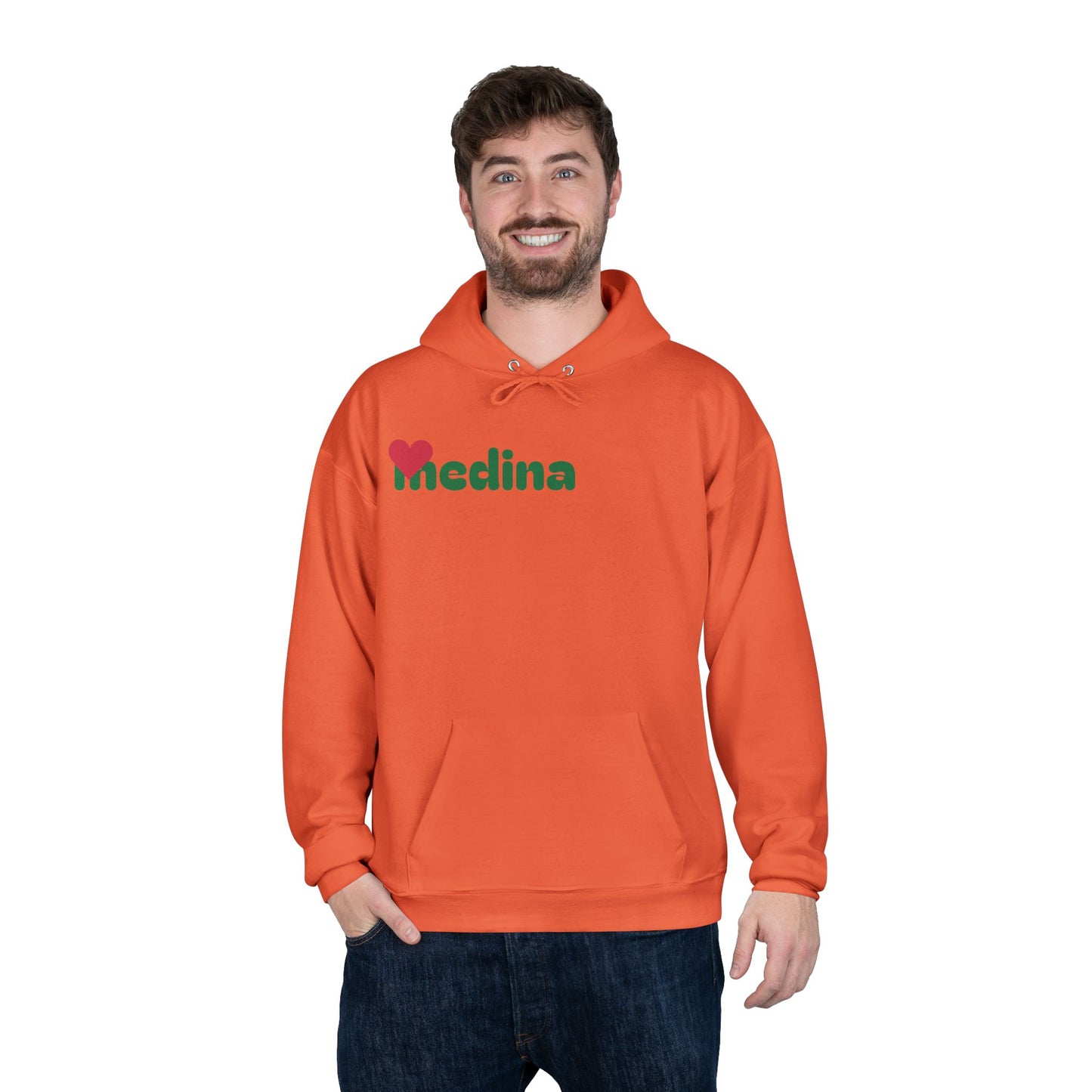Love Medina Eco-Friendly Hoodie - Unisex Pullover Sweatshirt