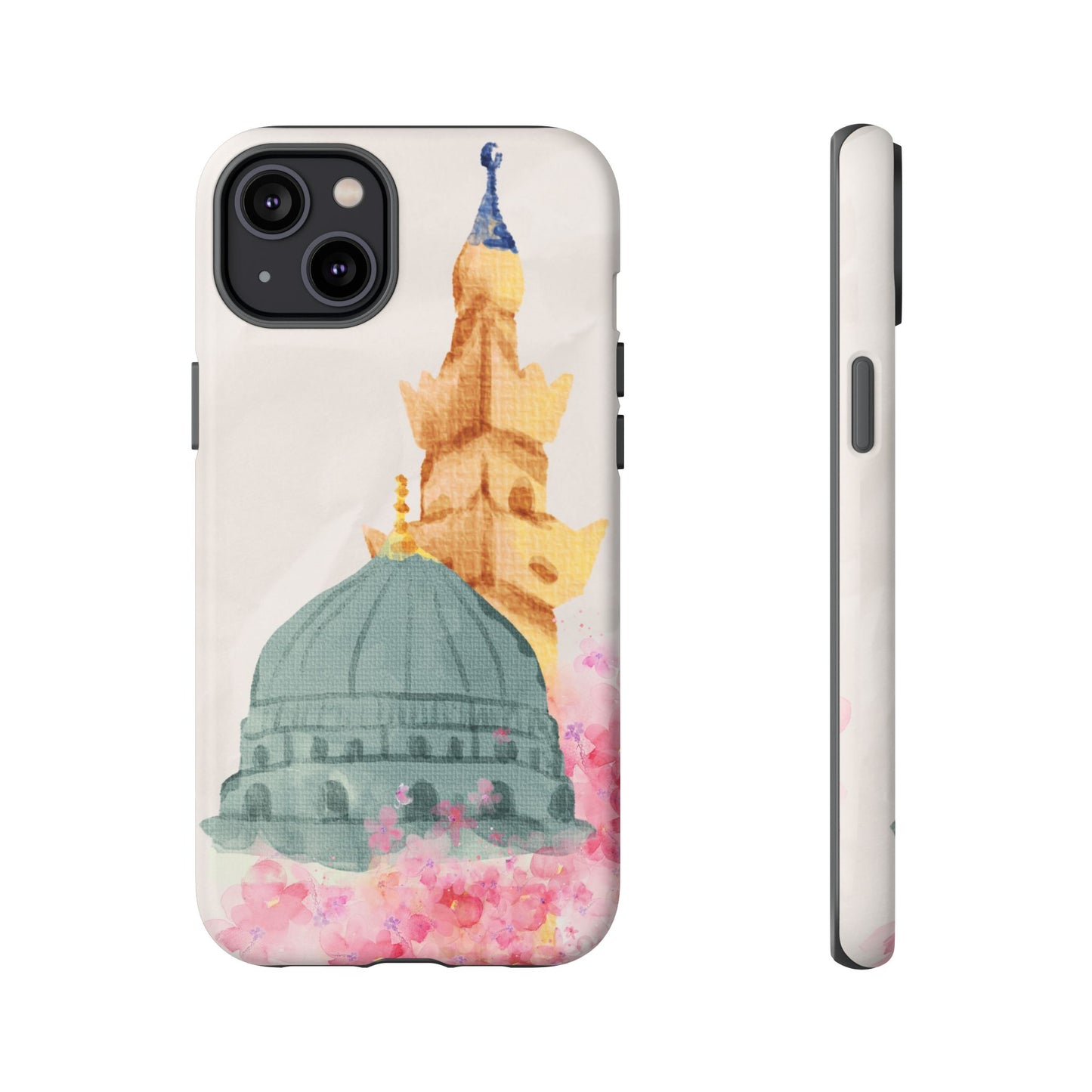 Watercolor Mosque Phone Case - Tough Cases for Creative Souls