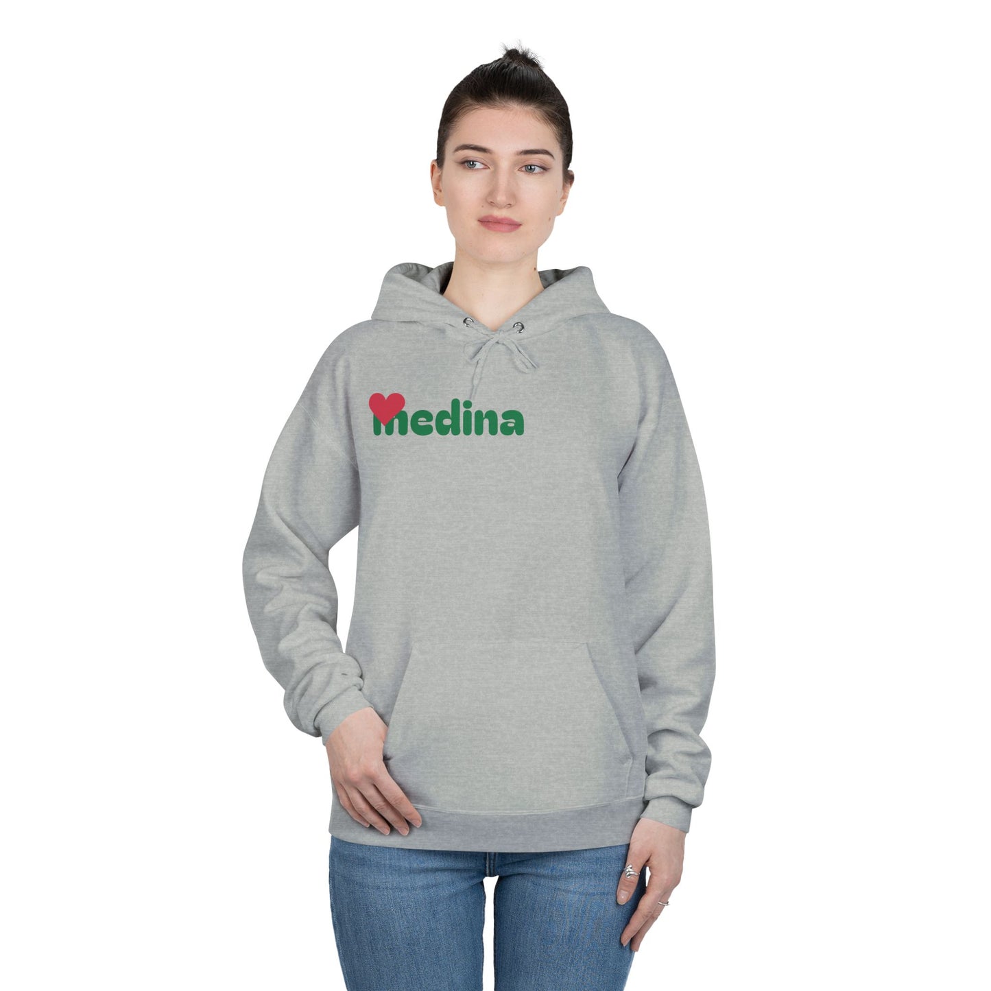 Love Medina Eco-Friendly Hoodie - Unisex Pullover Sweatshirt