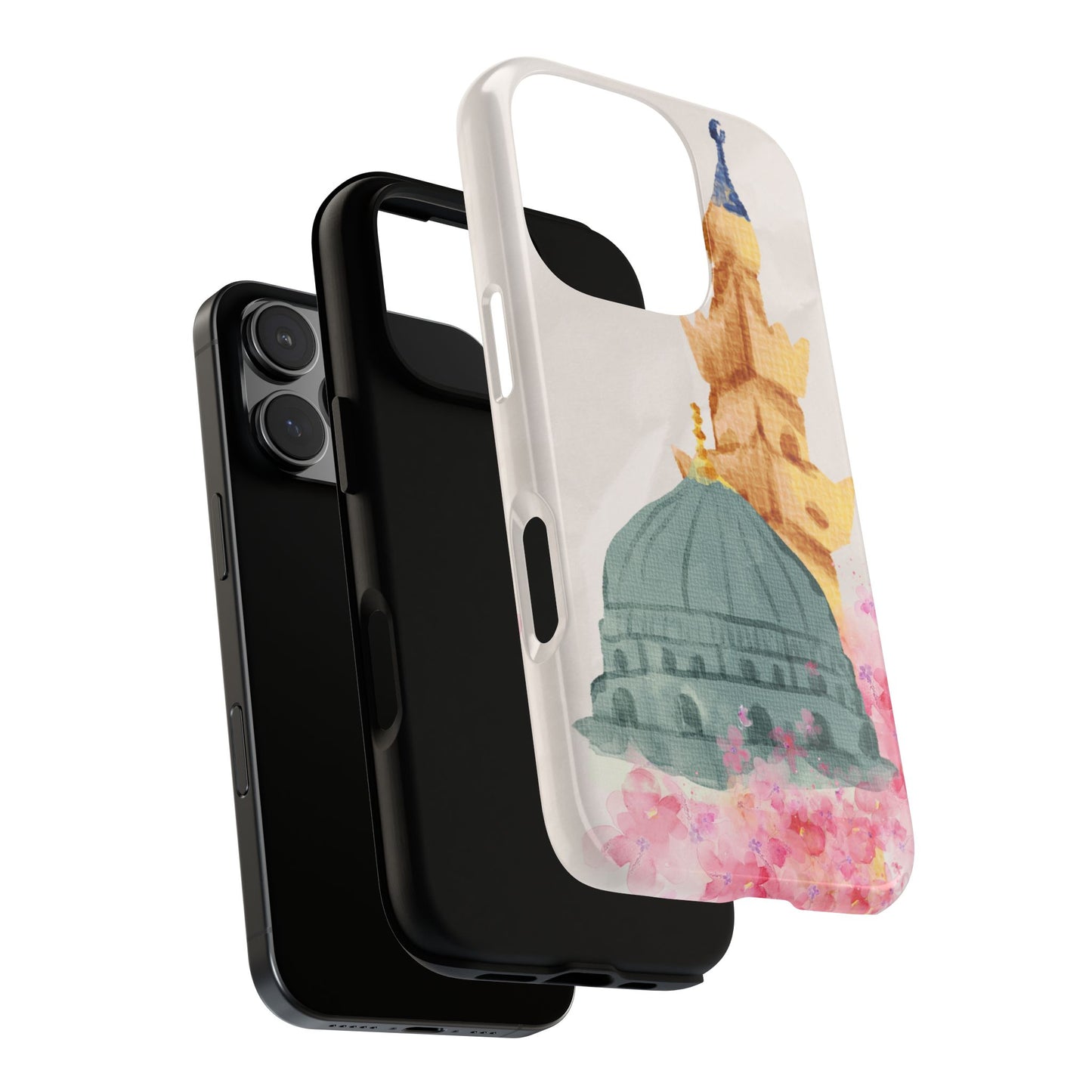 Watercolor Mosque Phone Case - Tough Cases for Creative Souls