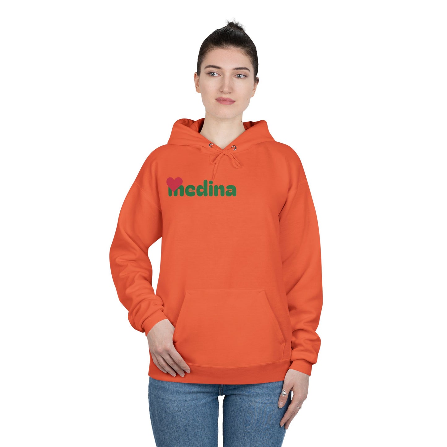 Love Medina Eco-Friendly Hoodie - Unisex Pullover Sweatshirt